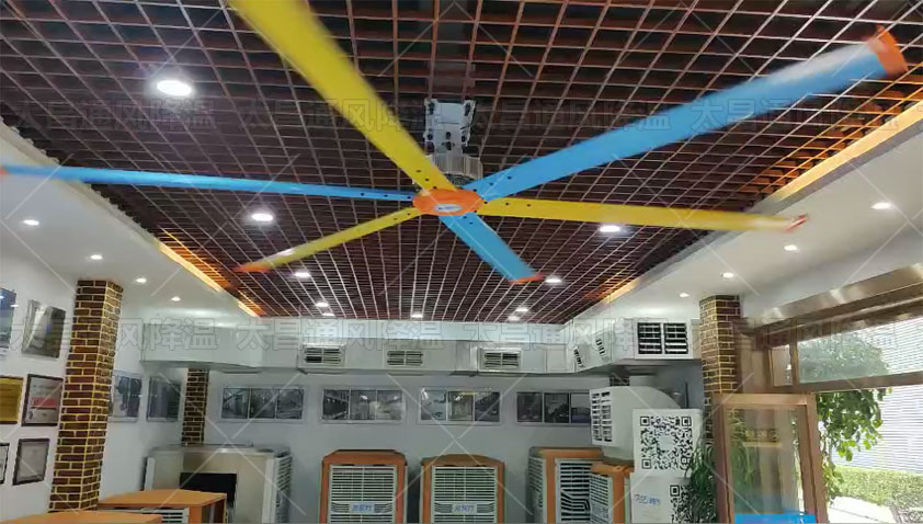 大型工廠降溫通風(fēng)，安裝工業(yè)大風(fēng)扇使用效果更全面