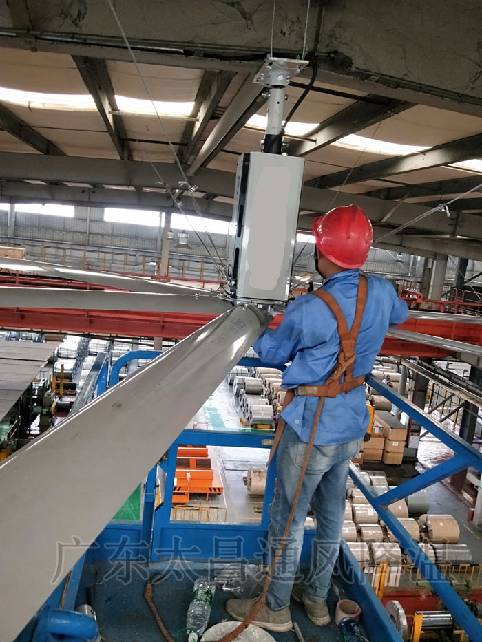 為什么工業(yè)車間要安裝工業(yè)大風(fēng)扇通風(fēng)降溫呢？