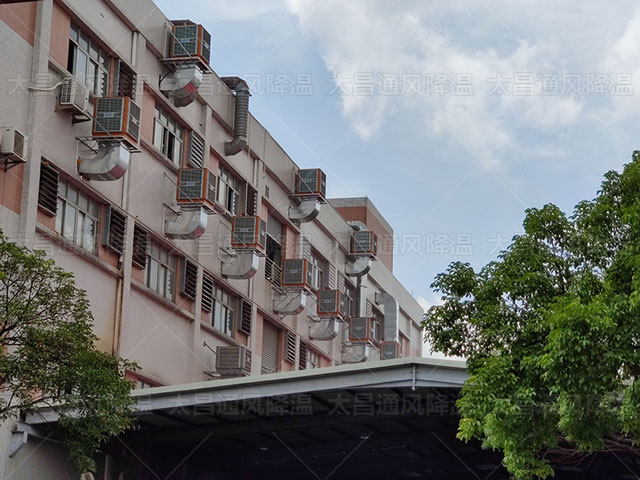 RDF-18環(huán)保空調(diào)不僅能降溫還能為廠(chǎng)房除塵！