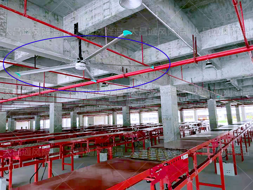 廠房降溫工業(yè)風(fēng)扇