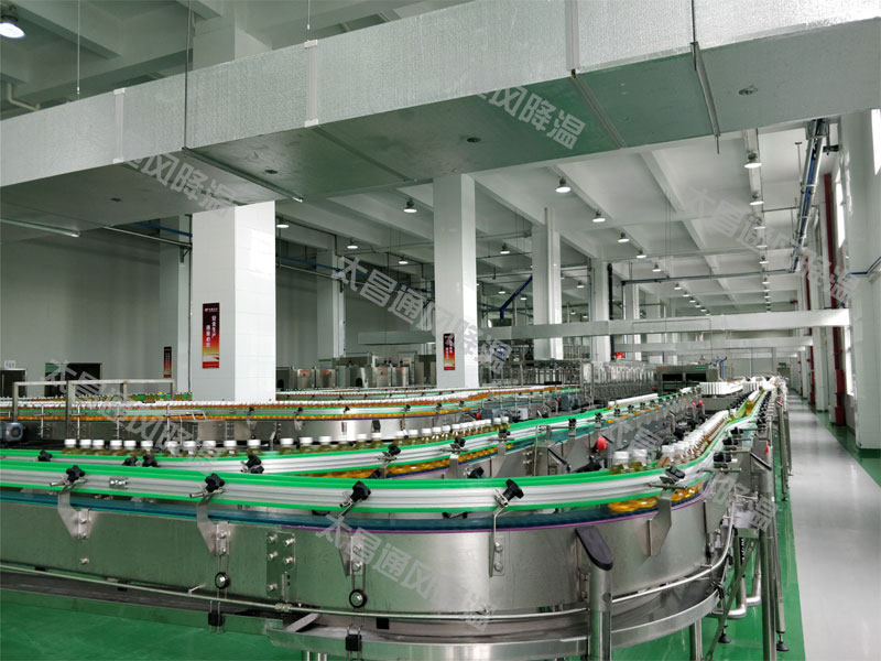 食品廠車間環(huán)?？照{(diào)通風(fēng)降溫的優(yōu)勢