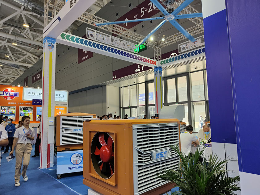 鋼結(jié)構(gòu)廠房降溫能不能安裝工業(yè)大風(fēng)扇？