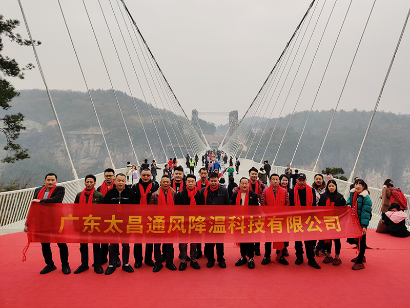 潤東方環(huán)?？照{(diào)團(tuán)隊(duì)大峽谷玻璃橋合影.jpg