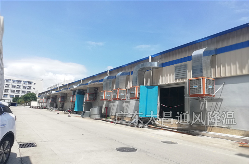 水冷式環(huán)保空調工程案例