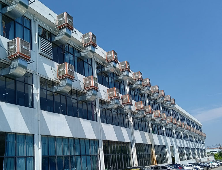 車間悶熱？試試這個(gè)車間降溫設(shè)備快速降溫