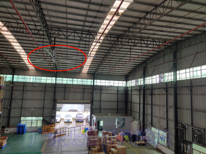 影響工業(yè)大風(fēng)扇轉(zhuǎn)動(dòng)速度的因素有哪些？