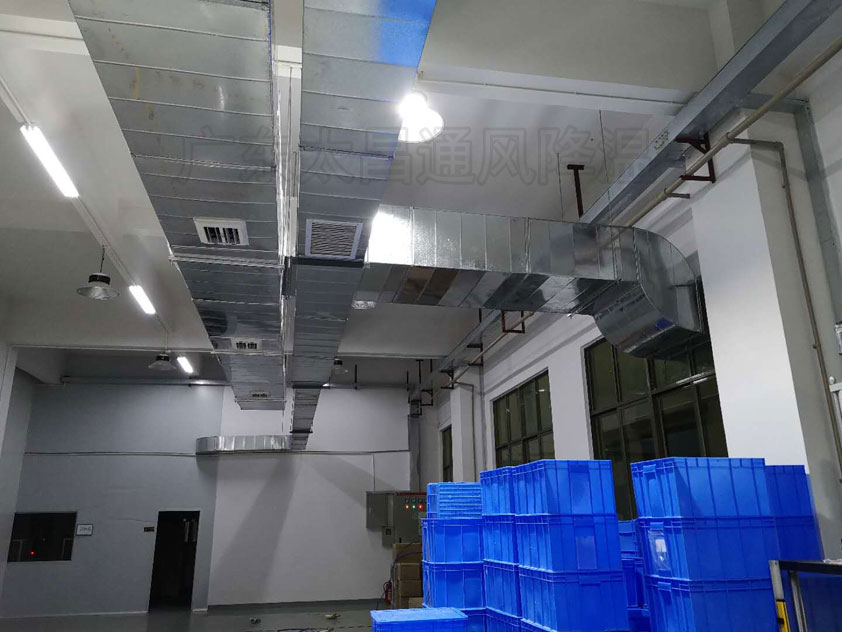 東莞車間降溫，工廠降溫新風(fēng)系統(tǒng)安裝
