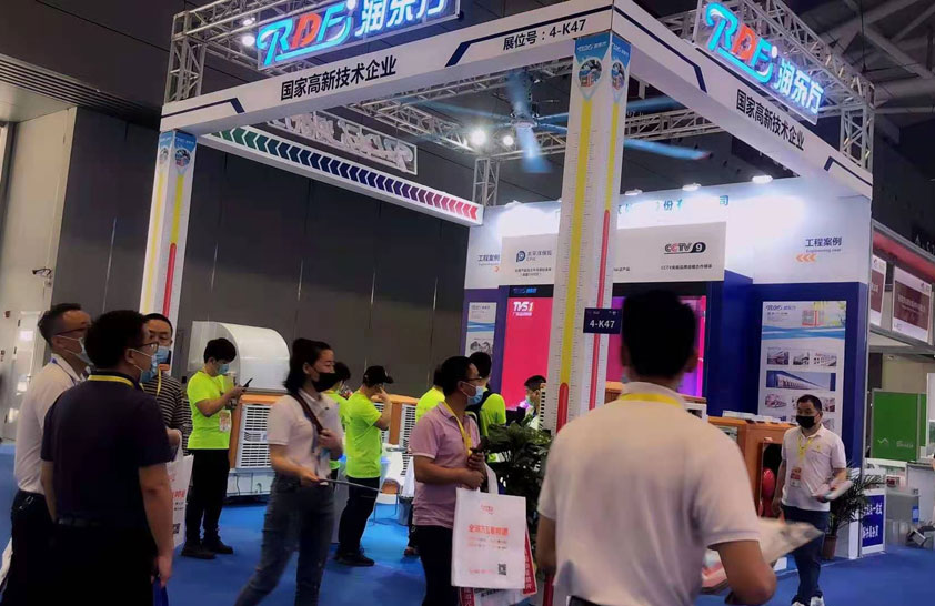 潤東方環(huán)?？照{(diào)工業(yè)大風(fēng)扇參展深圳工業(yè)展完美收官