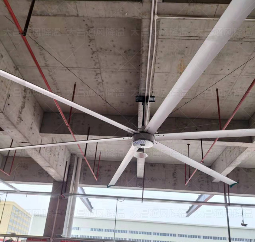 工業(yè)大吊扇—大型公共場(chǎng)所通風(fēng)降溫神器